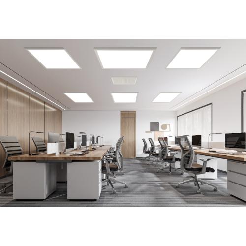 Deckenaufbauleuchte True-Light® (schalt- und dimmbar mit Fernbedienung), 62,5x62,5x5 cm